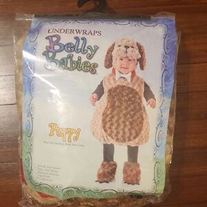 Belly Babies Puppy Costume - Brown XL